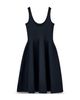 Emporio Armani Emporio Armani Scoop Neck Fit & Flare Dress - 5