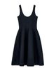 Emporio Armani Emporio Armani Scoop Neck Fit & Flare Dress - 6