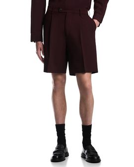 Emporio Armani Emporio Armani Seersucker Down Bermuda Shorts