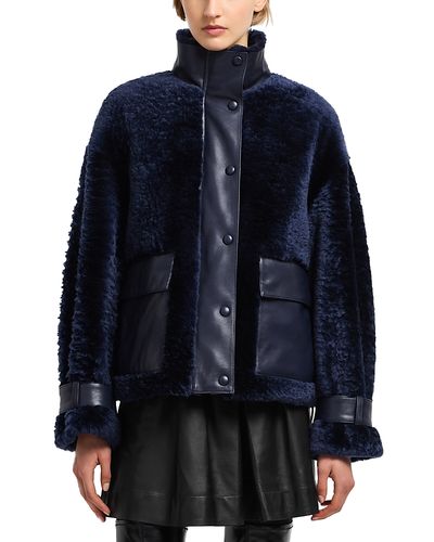 Emporio Armani Emporio Armani Shearling Blouson Jacket