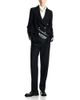Emporio Armani Emporio Armani Slim Fit Pinstripe Wool Blend Trousers - 1