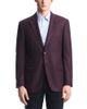 Emporio Armani Emporio Armani Tailored Fit Single Breasted Wool Chevron Blazer - 1