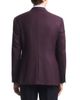 Emporio Armani Emporio Armani Tailored Fit Single Breasted Wool Chevron Blazer - 2