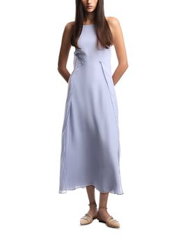 Emporio Armani Emporio Armani Techno Georgette Midi Dress
