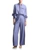 Emporio Armani Emporio Armani Techno Rayon Wide Leg Trousers - 2