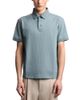 Emporio Armani Emporio Armani Textured Cotton Polo Shirt - 1