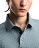 Emporio Armani Emporio Armani Textured Cotton Polo Shirt - 4