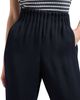 Emporio Armani Emporio Armani Tonal Chevron Pattern Trousers with Pleated Waistband Detail - 4
