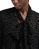 Emporio Armani Emporio Armani Tulle and Velvet Blouse - 4