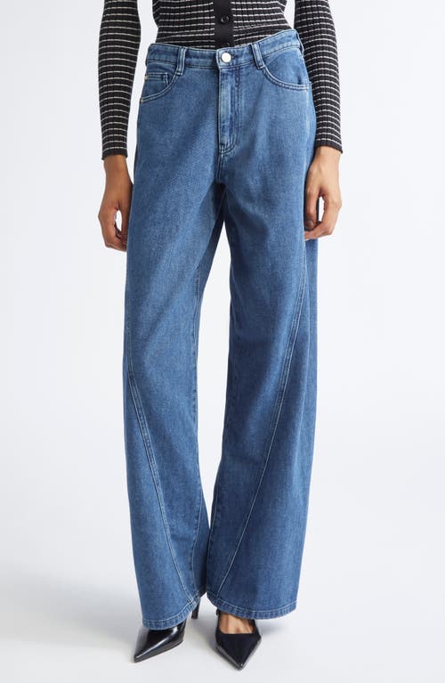 Emporio Armani Emporio Armani Twist Seam High Waist Barrel Leg Jeans