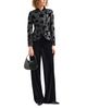 Emporio Armani Emporio Armani Velvet Stars Leather Jacket - 2