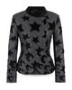 Emporio Armani Emporio Armani Velvet Stars Leather Jacket - 6