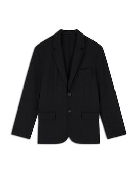 Emporio Armani Emporio Armani Waffle Effect Single Breasted Jacket