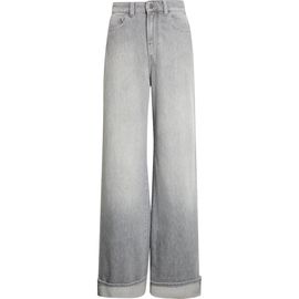 Emporio Armani Emporio Armani Wide Leg Denim Pants