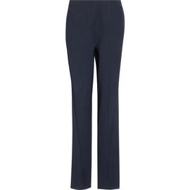 Emporio Armani Emporio Armani Wool Canneté Rib Straight Leg Pants