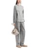Emporio Armani Emporio Armani Wool Flannel Trouser With Windowpane Design - 2
