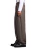 Emporio Armani Emporio Armani Wool Houndstooth Check Tweed Trousers - 4