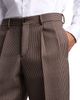 Emporio Armani Emporio Armani Wool Houndstooth Check Tweed Trousers - 5