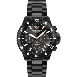 Emporio Armani Emporio Armani World Explorer Solar Chronograph Ceramic Watch