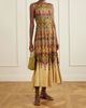 EMPORIO SIRENUSE Clodette Desert printed woven silk-blend maxi dress - 2