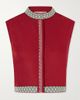 EMPORIO SIRENUSE Embroidered linen and cotton-blend blouse - 1