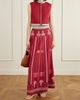 EMPORIO SIRENUSE Embroidered linen and cotton-blend blouse - 2