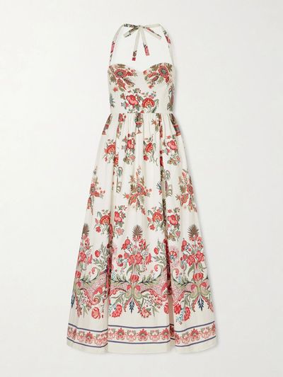 EMPORIO SIRENUSE Johanna Chintz floral-print cotton maxi dress