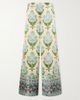 EMPORIO SIRENUSE Stephan floral-print silk-satin pants - 1