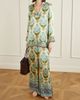 EMPORIO SIRENUSE Stephan floral-print silk-satin pants - 2