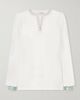 EMPORIO SIRENUSE Vera embroidered silk-crepe blouse - 1