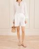 EMPORIO SIRENUSE Vera embroidered silk-crepe blouse - 2