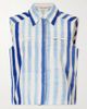 EMPORIO SIRENUSE Ylena striped cotton shirt - 1