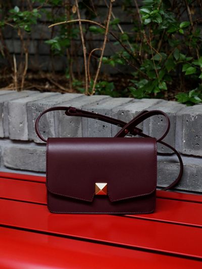EMP.T LABEL Cube Mini Box - Burgundy
