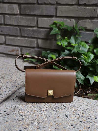 EMP.T LABEL Cube Mini Box - Coco Brown