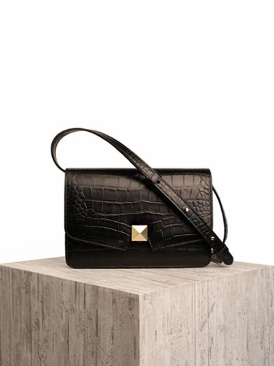 EMP.T LABEL Cube Mini Box - Pattern Black