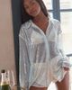 En Elly Bride Era Sequin Buttondown - 4