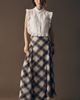 En Elly Plaid Maxi Skirt - 1