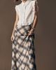 En Elly Plaid Maxi Skirt - 3