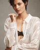 En Elly Wifey Sequin Buttondown Shirt - 3