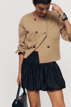 En Saison Adrianne Bubble Mini Skirt