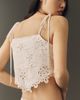 En Saison Analise Lace Crop Top - 4