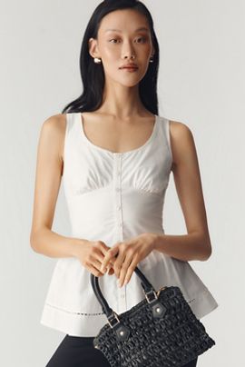 En Saison Britany Peplum Top