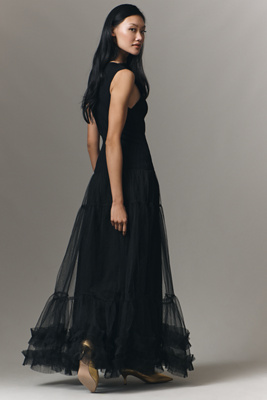 2024 a line wedding dresses A-Line Black Gothic Wedding Dresses with Sequin Lace Appliques Black / 12 main image 0