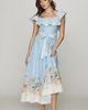 En Saison Dawn 100% Cotton Midi Dress - 1
