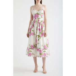 chinese dress ladies Embroidery Midi Dress – Annisa Ras Styles main image 1
