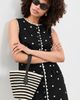 En Saison En Saison Heather Embroidered Mini Dress Black Natural - 2