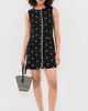 En Saison En Saison Heather Embroidered Mini Dress Black Natural - 5