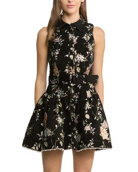 En Saison En Saison Jasmine Belted Sleeveless Mini Dress