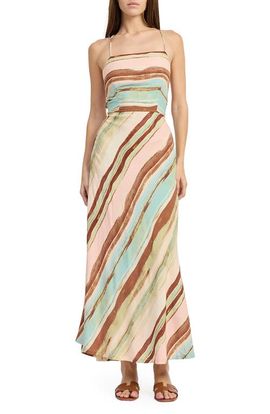 En Saison En Saison Lana Stripe Maxi Sundress