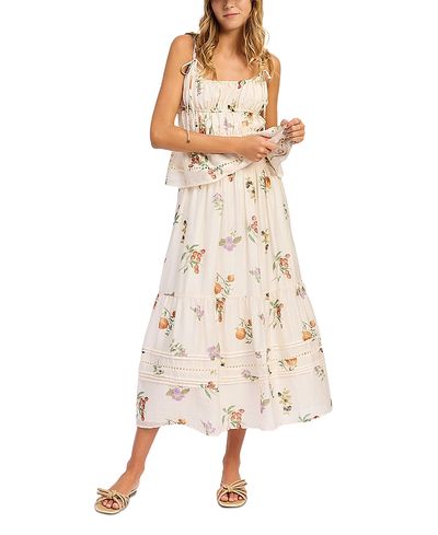 En Saison En Saison Tusla Tiered Maxi Skirt